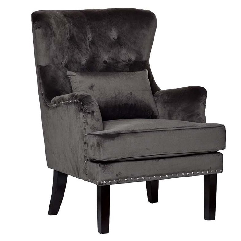 Кресло Stony Brook Chair Gray Серый Кресло Stony Brook Chair Gray Серый в Липецке | Loft Concept