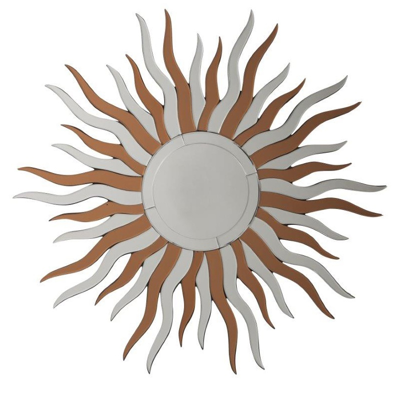 Зеркало-солнце Rays of Flame Бронза Зеркало-солнце Rays of Flame Бронза в Липецке | Loft Concept