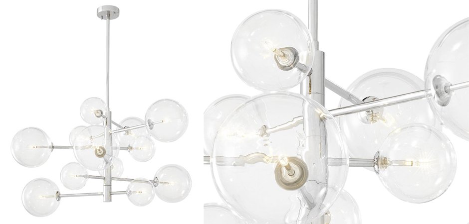 Люстра Chandelier Argento S Nickel Люстра Chandelier Argento S Nickel - Loft-Concept в Липецке