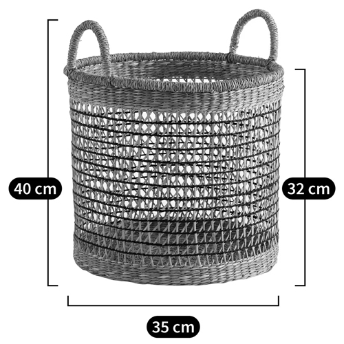Круглая плетеная корзина Renee Wicker Basket Круглая плетеная корзина Renee Wicker Basket в Липецке