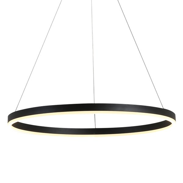 Люстра Chandeliers Rings Черный Белый Люстра Chandeliers Rings Черный Белый в Липецке | Loft Concept