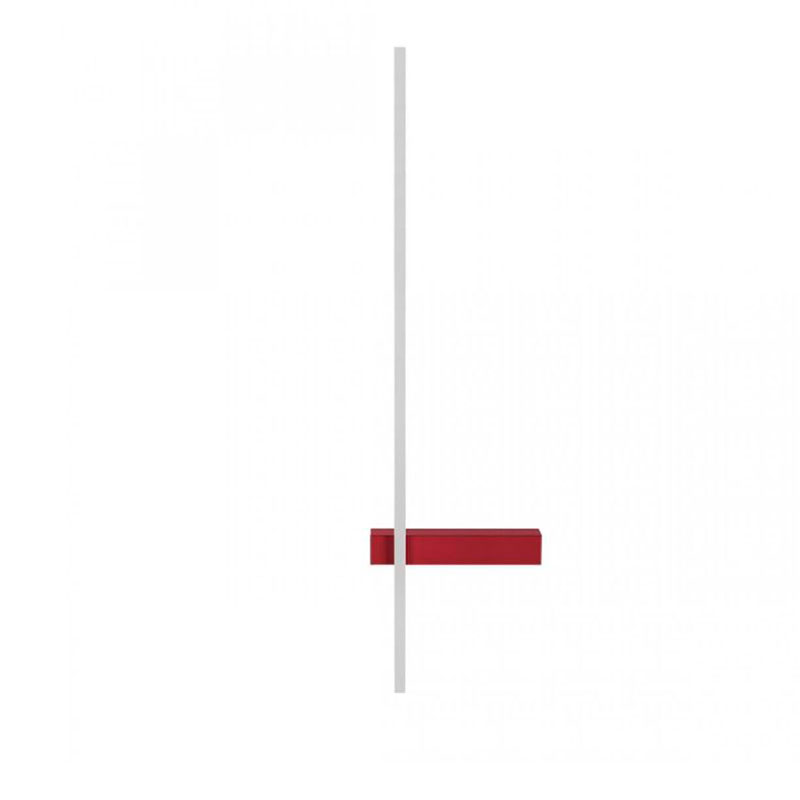 Бра светодиодное Trumpet Tube Red bottom Белый Красный Бра светодиодное Trumpet Tube Red bottom Белый Красный в Липецке | Loft Concept