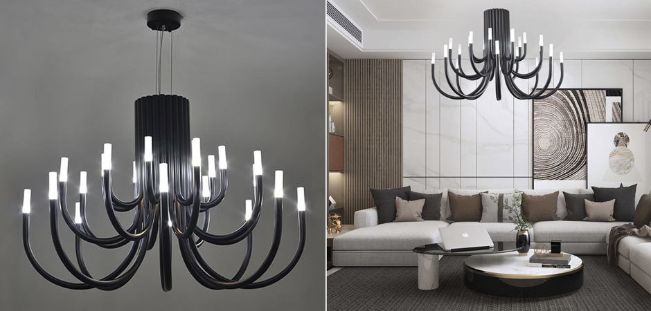 Люстра PALMA BY ALMA LIGHT Black Люстра PALMA BY ALMA LIGHT Black - Loft-Concept в Липецке