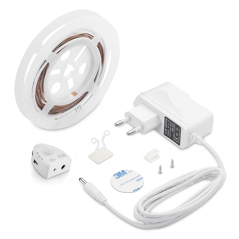 Комплект светодиодной ленты 7,2W/m 30LED/m 5050SMD 0,5М разноцветная Белый Комплект светодиодной ленты 7,2W/m 30LED/m 5050SMD 0,5М разноцветная Белый в Липецке | Loft Concept