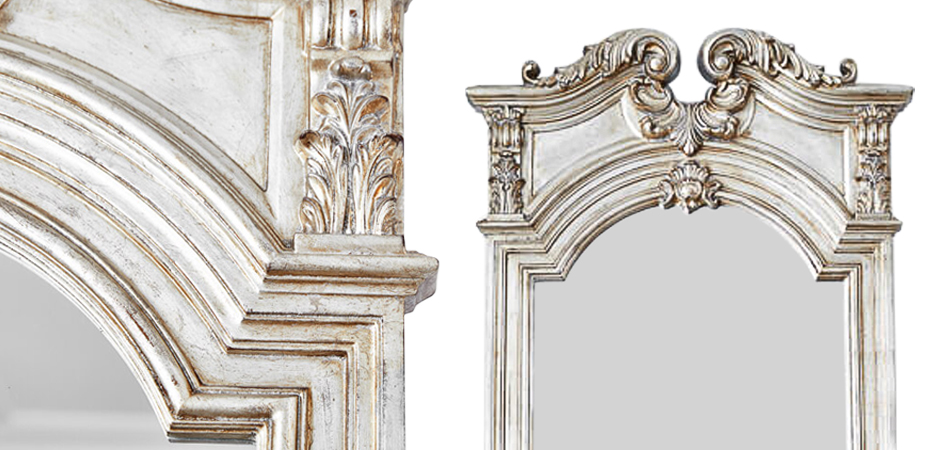 Зеркало Lupescu Mirror White Зеркало Lupescu Mirror White - Loft-Concept в Липецке