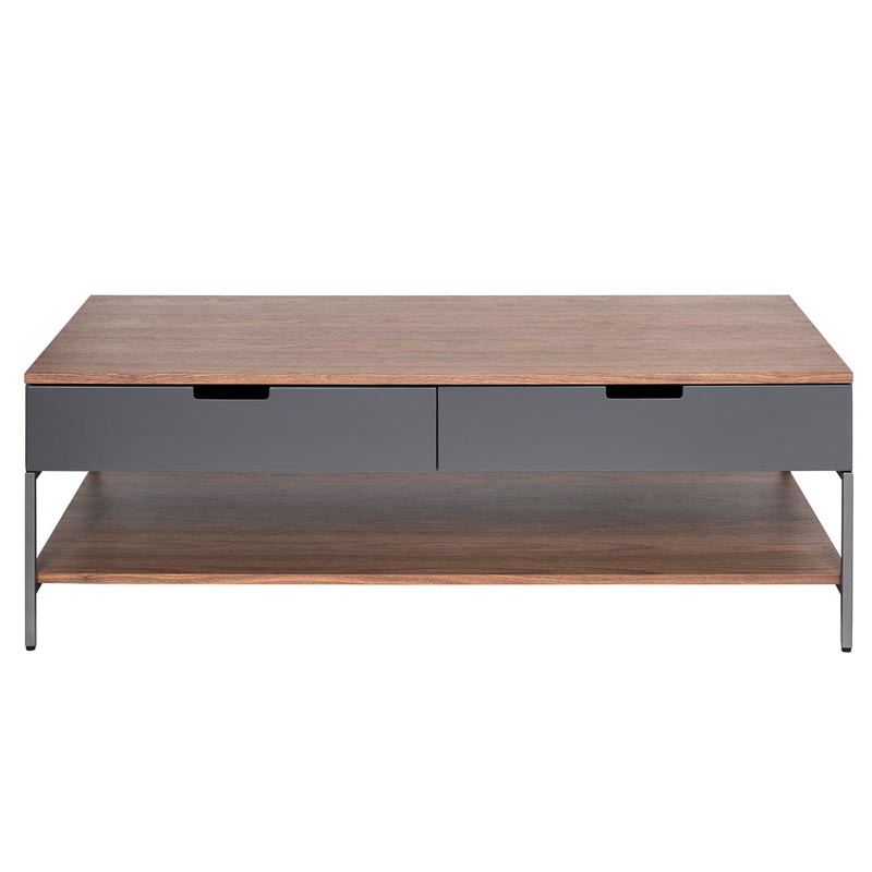 Кофейный стол Abelard Coffee Table Серый Орех Кофейный стол Abelard Coffee Table Серый Орех в Липецке | Loft Concept