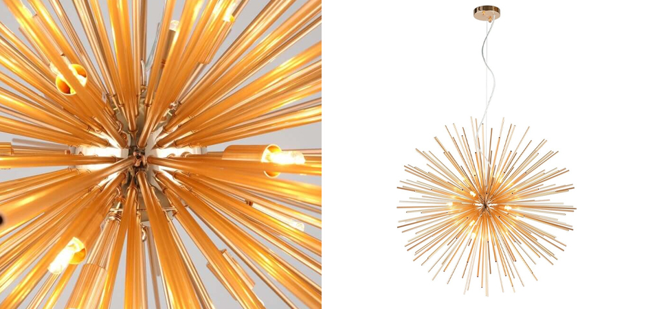 Декоративная люстра Pulsar Gold Декоративная люстра Pulsar Gold - Loft-Concept в Липецке