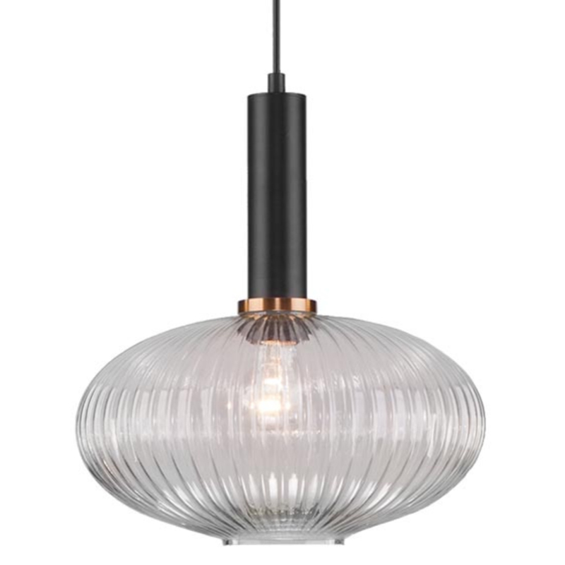 Светильник Ferm Living chinese lantern Сlear I Прозрачное Стекло Черный Светильник Ferm Living chinese lantern Сlear I Прозрачное Стекло Черный в Липецке | Loft Concept