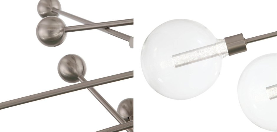 Люстра Gallotti & Radice Balls Nickel 8 Люстра Gallotti & Radice Balls Nickel 8 - Loft-Concept в Липецке