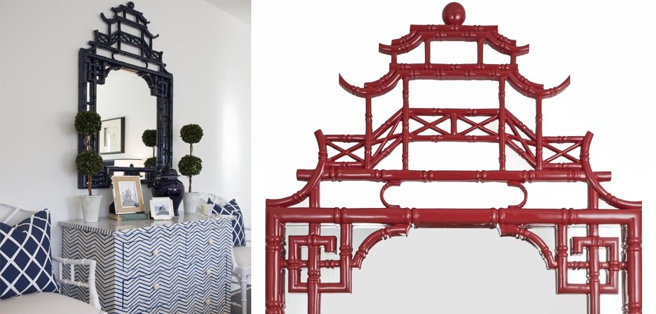 Зеркало Pagoda Mirror Red Зеркало Pagoda Mirror Red - Loft-Concept в Липецке
