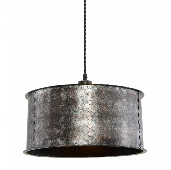 Подвесной светильник Old Metal Round Cylinder Подвесной светильник Old Metal Round Cylinder в Липецке | Loft Concept