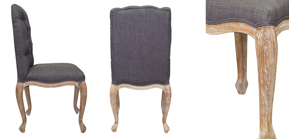 Стул French chairs Provence Norman Grey Chair Стул French chairs Provence Norman Grey Chair - Loft-Concept в Липецке
