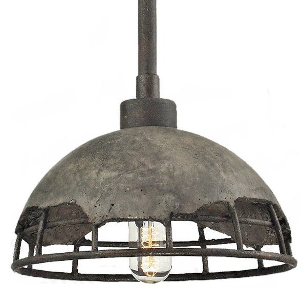 Подвесной светильник Stone industrial lamp Серый (Gray) Подвесной светильник Stone industrial lamp Серый (Gray) в Липецке | Loft Concept