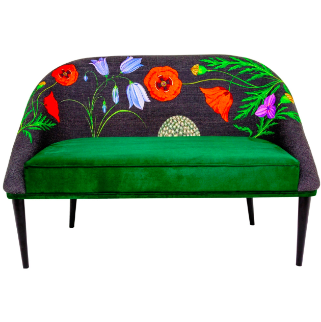Диван Sofa poppies Зеленый Диван Sofa poppies Зеленый в Липецке | Loft Concept