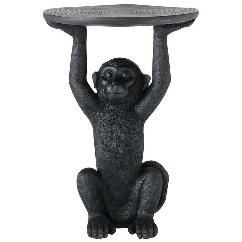 Приставной стол Monkey Side Table Черный Приставной стол Monkey Side Table Черный в Липецке | Loft Concept