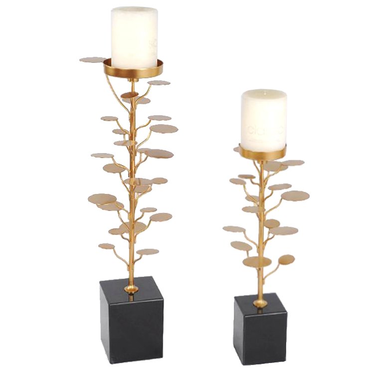 Подсвечник Looper Tree Candle Черный Глянцевое золото Подсвечник Looper Tree Candle Черный Глянцевое золото в Липецке | Loft Concept
