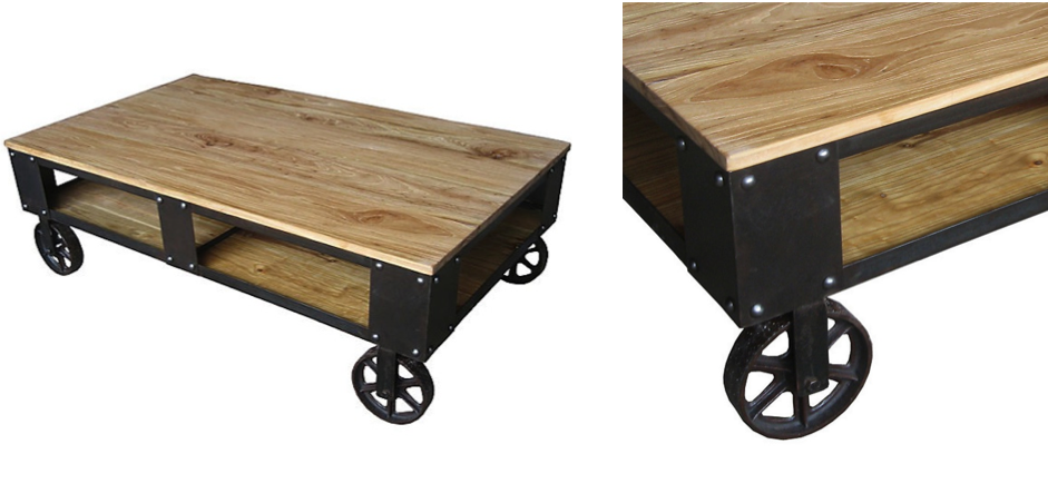Кофейный стол Rolling Coffee Table Кофейный стол Rolling Coffee Table - Loft-Concept в Липецке