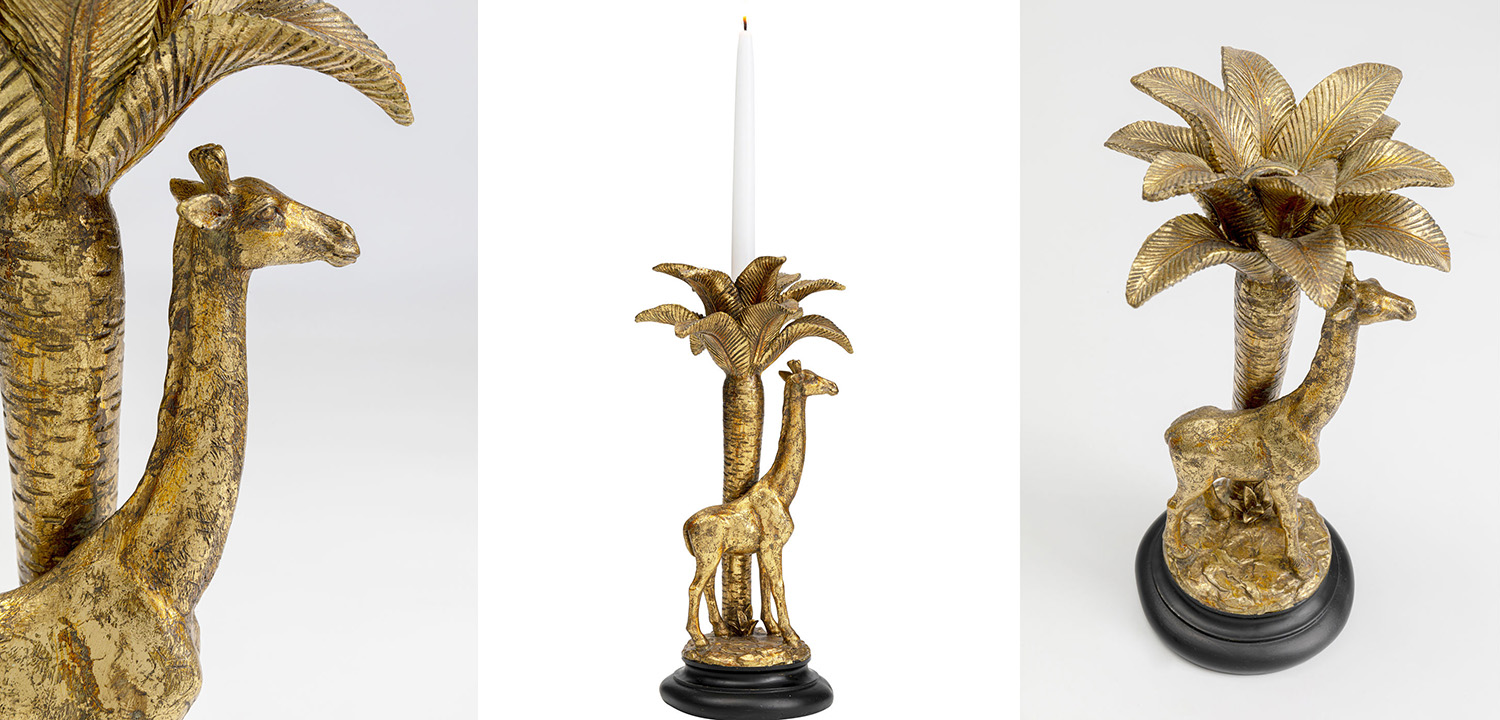 Подсвечник Golden Giraffe - фото