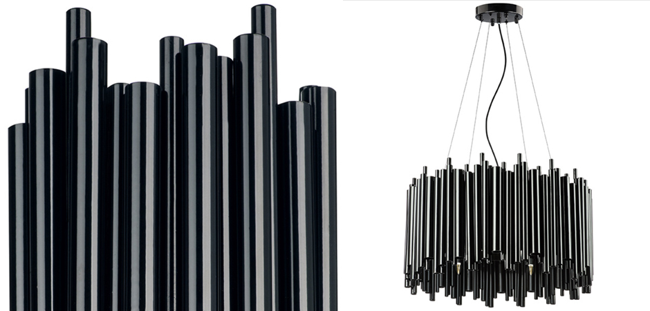 Люстра Delightfull Brubeck Chandelier Black Metal 60 Люстра Delightfull Brubeck Chandelier Black Metal 60 - Loft-Concept в Липецке
