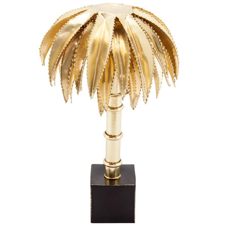 Настольная лампа TABLE LAMP PALMERY gold 30 Глянцевое золото Черный Настольная лампа TABLE LAMP PALMERY gold 30 Глянцевое золото Черный в Липецке | Loft Concept