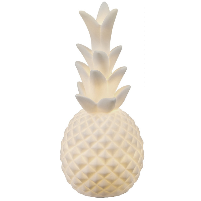 Tropical Shapes Table Lamp Лампа Малый Ананас Белое матовое стекло Tropical Shapes Table Lamp Лампа Малый Ананас Белое матовое стекло в Липецке | Loft Concept