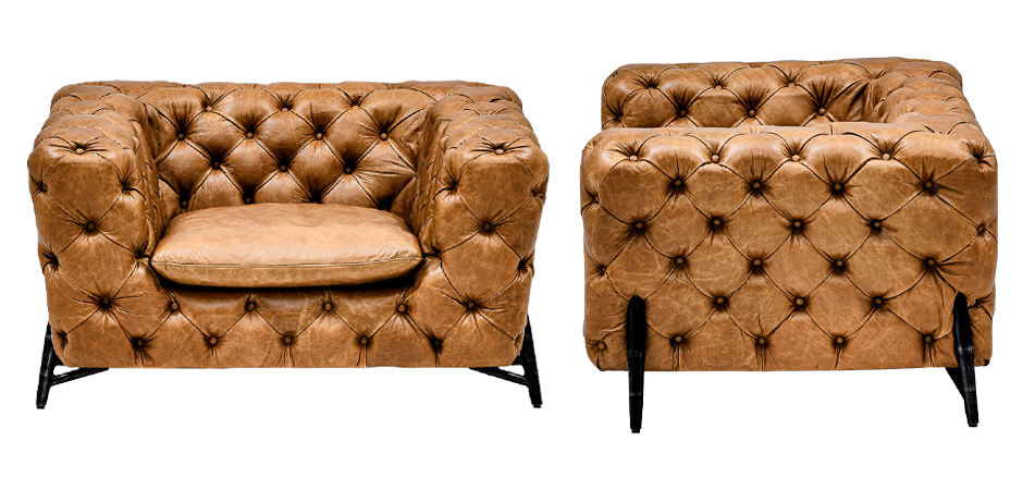 Кресло Hendrica Capitone Chair Кресло Hendrica Capitone Chair - Loft-Concept в Липецке