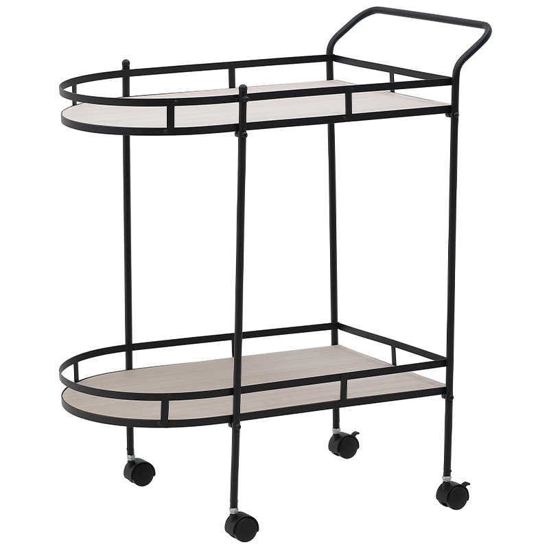 Столик для сервировки Ehsan Serving Table Черный Древесина Столик для сервировки Ehsan Serving Table Черный Древесина в Липецке | Loft Concept