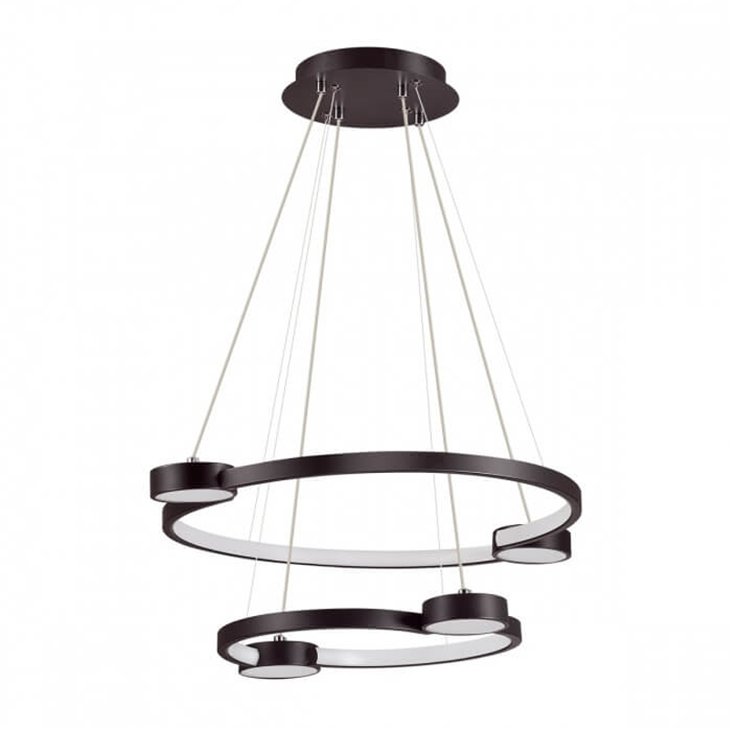Люстра Lerida Round Черная Черный Люстра Lerida Round Черная Черный в Липецке | Loft Concept