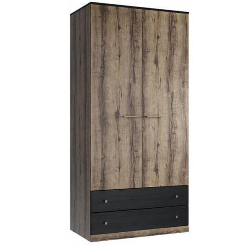 Шкаф Frederick Wardrobe две двери Дуб темный Шкаф Frederick Wardrobe две двери Дуб темный в Липецке | Loft Concept