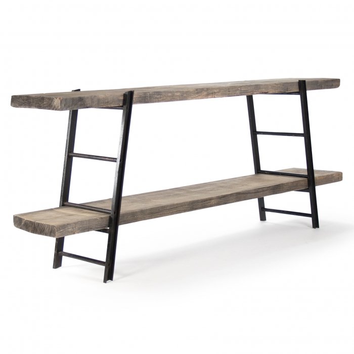 Стеллаж Industrial Iron Rustic Console Стеллаж Industrial Iron Rustic Console в Липецке | Loft Concept