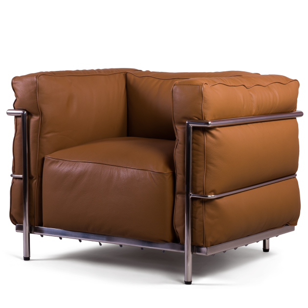 Кресло Le Corbusier LC3 brown Коричневый Кресло Le Corbusier LC3 brown Коричневый в Липецке | Loft Concept