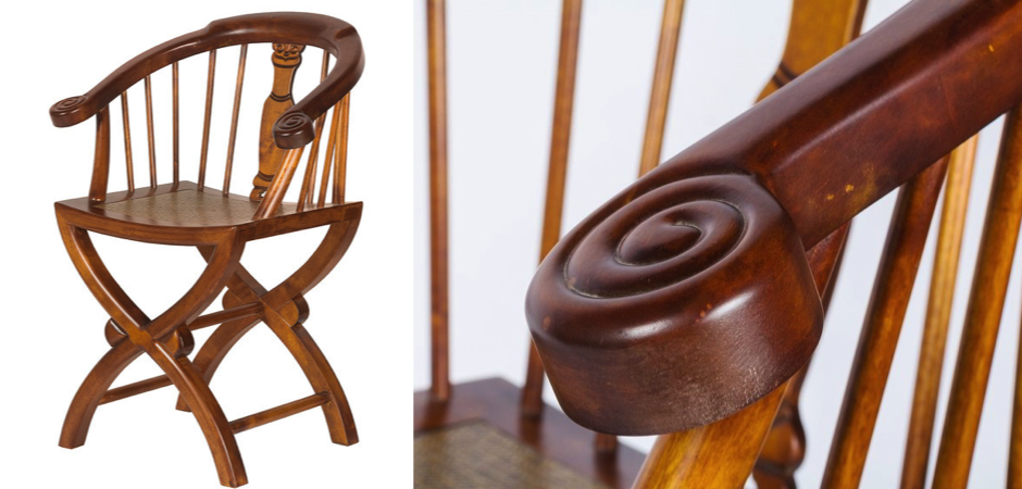 Кресло Chinese Armchair X Rotang Кресло Chinese Armchair X Rotang - Loft-Concept в Липецке