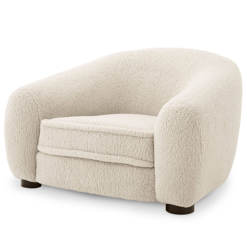 Кресло Eichholtz Chair Freud cream Бежевый Черный Кресло Eichholtz Chair Freud cream Бежевый Черный в Липецке | Loft Concept