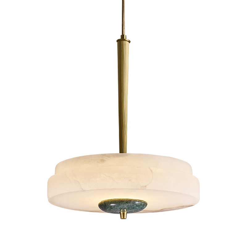 Подвесной светильник Martin Marble Hanging Light Белый Мрамор Bianco Малахит (зеленый) Латунь Подвесной светильник Martin Marble Hanging Light Белый Мрамор Bianco Малахит (зеленый) Латунь в Липецке | Loft Concept
