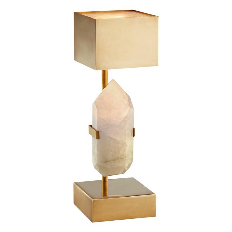 Настольная лампа Halcyon Desk Lamp Золотой Белый Настольная лампа Halcyon Desk Lamp Золотой Белый в Липецке | Loft Concept