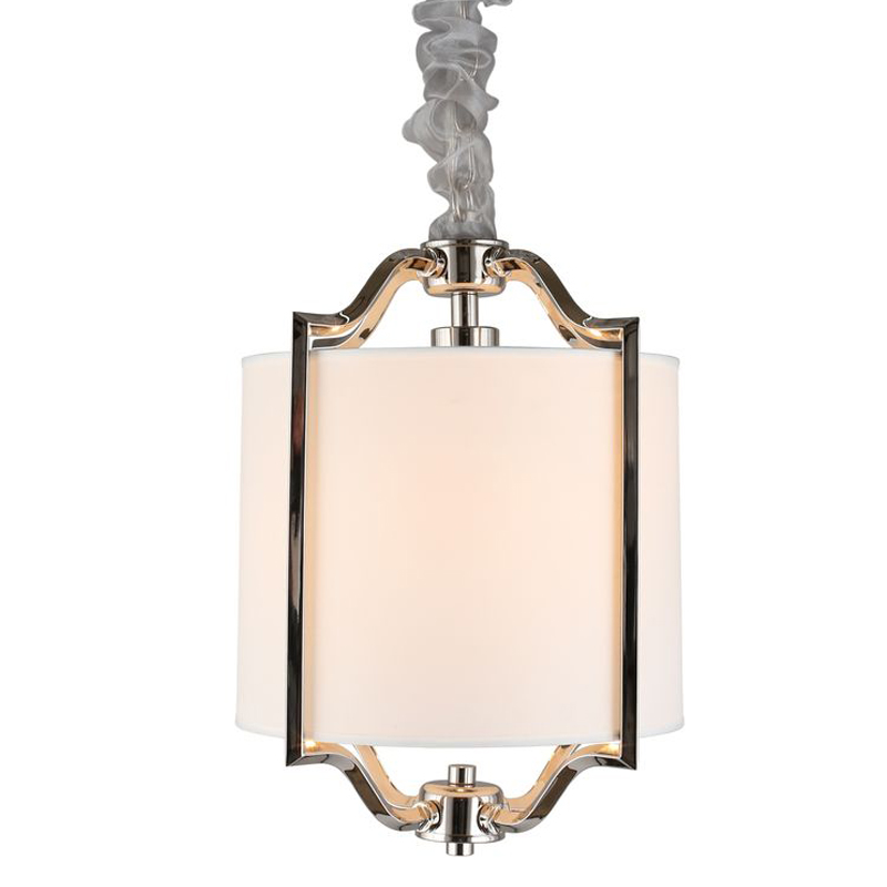 Подвесной светильник Mandeville Hanging lamp Белый Хром Подвесной светильник Mandeville Hanging lamp Белый Хром в Липецке | Loft Concept