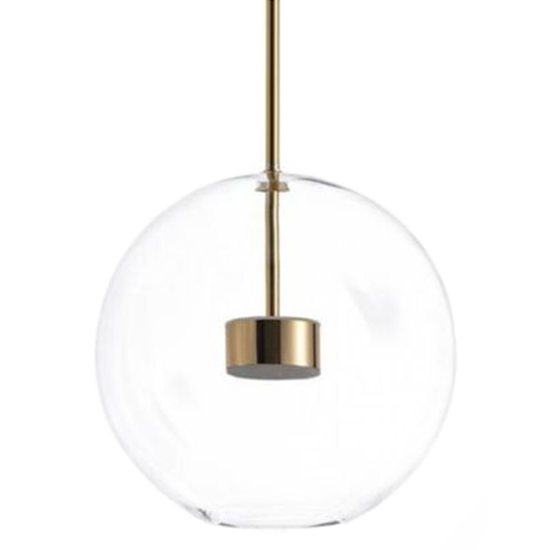 Подвесной Светильник Giopato & Coombes Bollr Pendant BUBBLE LAMP 1 шар золото Белый Золотой Прозрачное Стекло Подвесной Светильник Giopato & Coombes Bollr Pendant BUBBLE LAMP 1 шар золото Белый Золотой Прозрачное Стекло в Липецке | Loft Concept