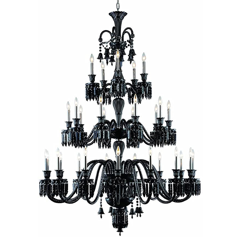 Люстра BACCARAT Zenith Midnight Chandelier 35 Черный Люстра BACCARAT Zenith Midnight Chandelier 35 Черный в Липецке | Loft Concept