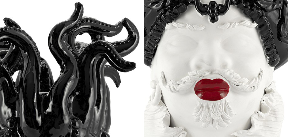 Ваза VASE MORO MAN TENTACLES Ваза VASE MORO MAN TENTACLES - Loft-Concept в Липецке