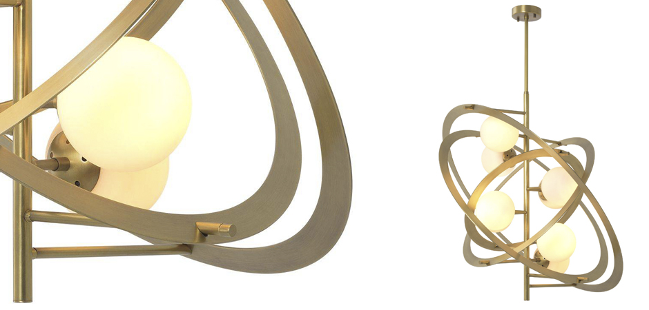 Люстра Eichholtz Chandelier Space Люстра Eichholtz Chandelier Space - Loft-Concept в Липецке