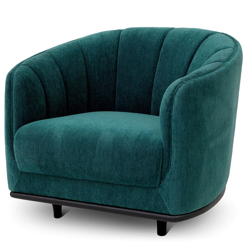 Кресло Eichholtz Chair Agostino Изумрудный Черный Кресло Eichholtz Chair Agostino Изумрудный Черный в Липецке | Loft Concept