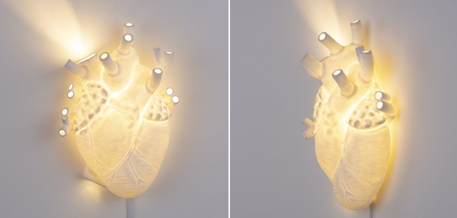 Бра Seletti Heart Lamp Бра Seletti Heart Lamp - Loft-Concept в Липецке