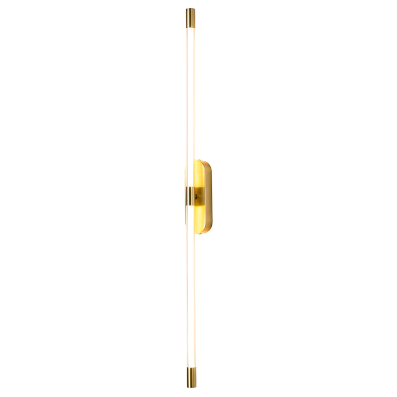 Бра Trumpet tube Double Золотое 80 см Золотой Белый Бра Trumpet tube Double Золотое 80 см Золотой Белый в Липецке | Loft Concept