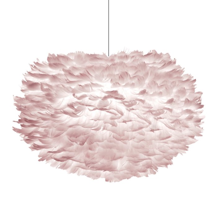 Люстра из перьев Plumage Pink Розовый пастельный Люстра из перьев Plumage Pink Розовый пастельный в Липецке | Loft Concept