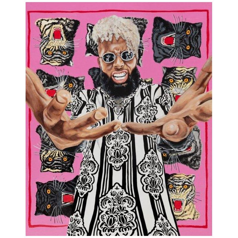 Картина Odell Beckham Junior Мульти в Липецке | Loft Concept 