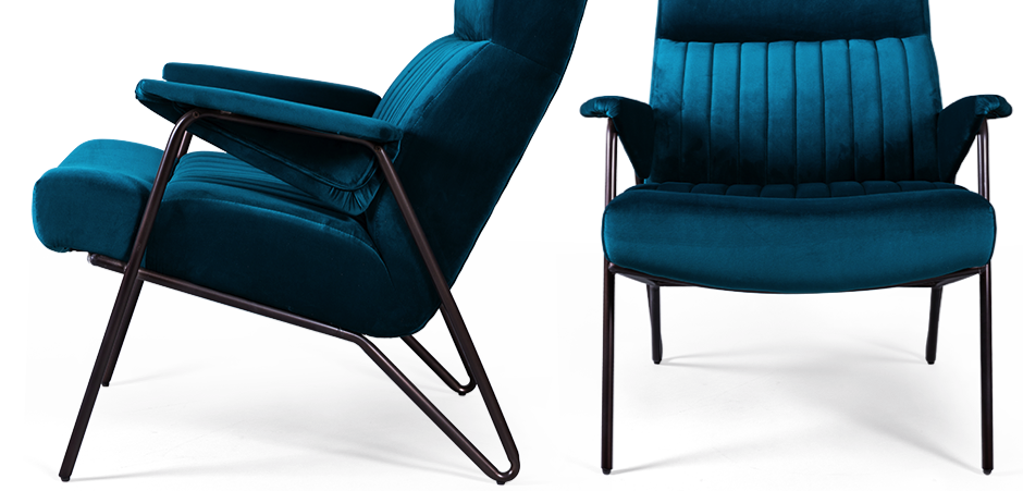 Кресло Solonar blue Кресло Solonar blue - Loft-Concept в Липецке