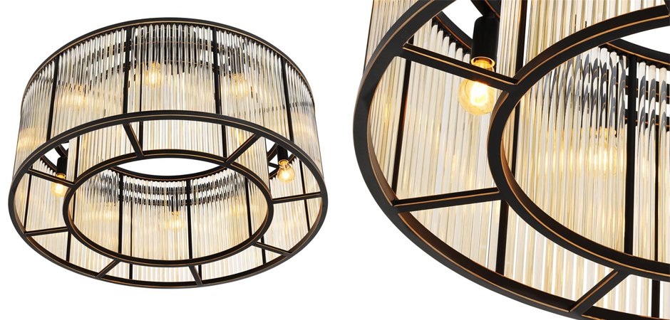 Потолочный светильник Ceiling Lamp Bernardi Bronze Потолочный светильник Ceiling Lamp Bernardi Bronze - Loft-Concept в Липецке