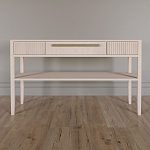 Дизайнерская Консоль с полкой и ящиком Primo Светлый дуб варинант исполнения - 1 | Loft Concept в Липецке