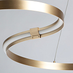 Люстра подвесная светодиодная в виде волнообразной ленты Ribbon Vortex варинант исполнения - 20 | Loft Concept в Липецке