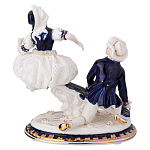 Статуэтка фарфоровая Влюбленная пара Charming Statuette варинант исполнения - 2 | Loft Concept в Липецке